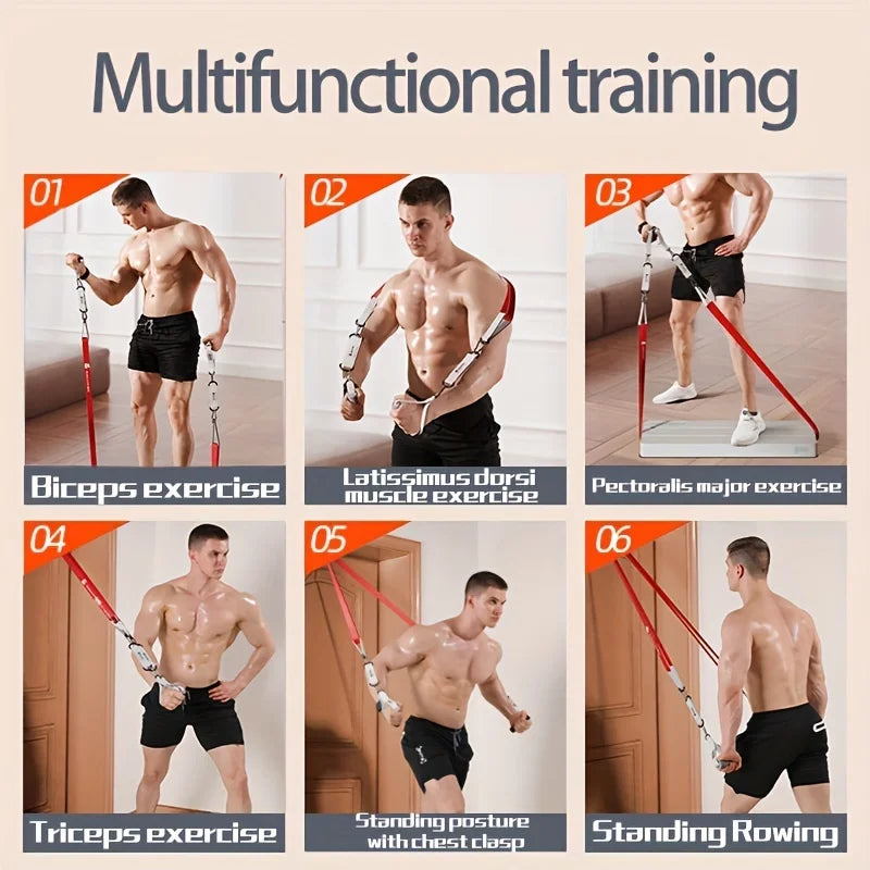 Fitness Stretch Strap Pull Strap Zugseil Kraft Training Unisex