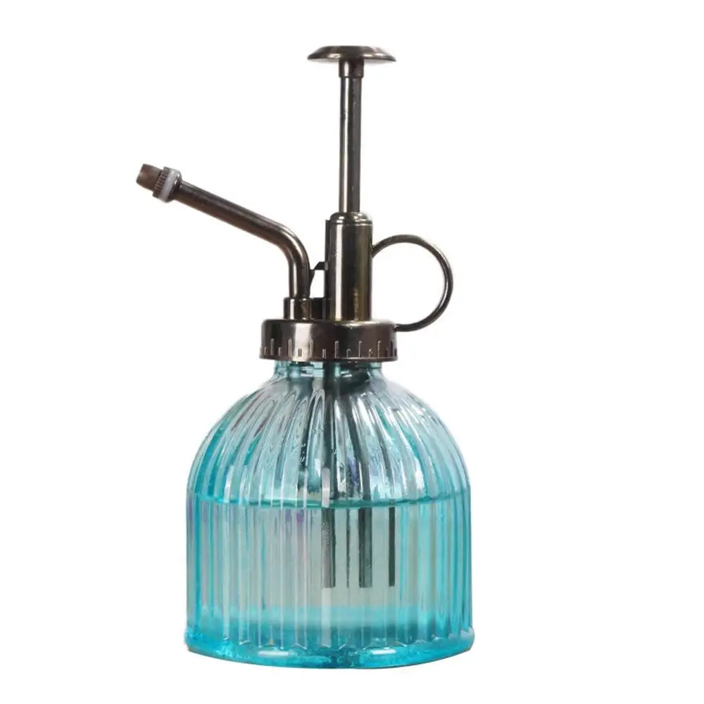 Retro Glas Gießkanne mit Sprühfunktion für Pflanzenpflege