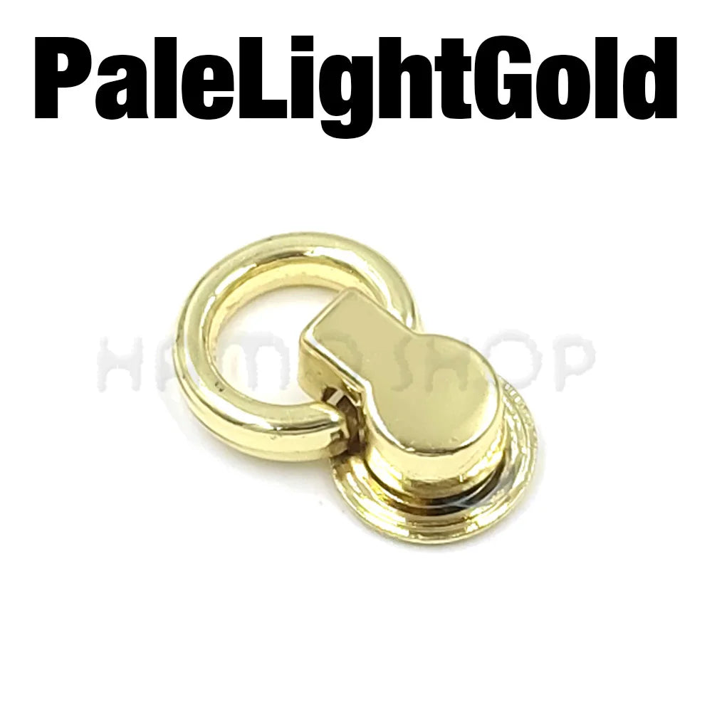 10er Set Metall O Ring Stud Niet Schraube Aufhänger für Taschen