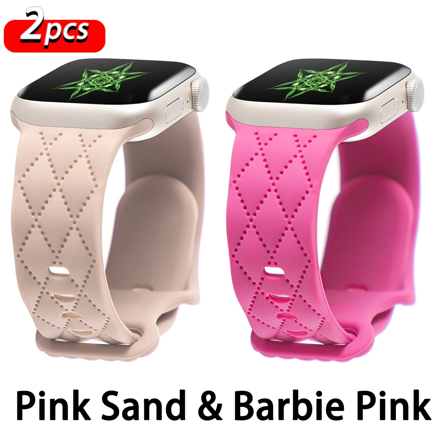 Smartwatch Silikon Armband 38-49mm Sport Freizeit Ersatzband Unisex