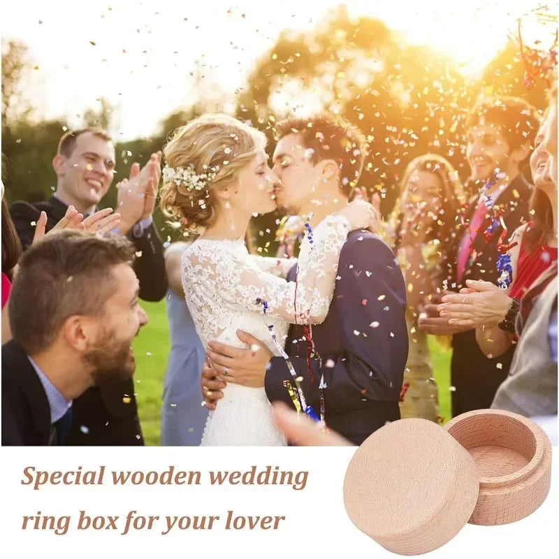 Runde Mini Holzboxen zur Schmuck Aufbewahrung 1 10 Stück