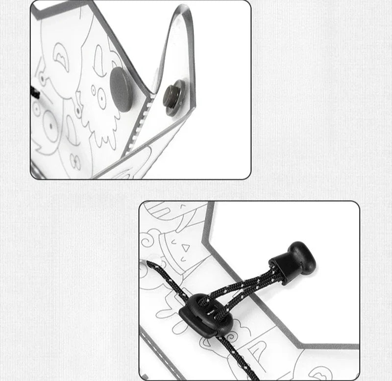 Tragbarer faltbarer Mini Campingtisch mit 2 in 1 Funktion für 3 Personen