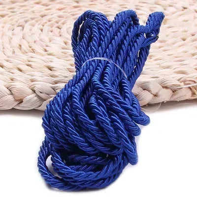 3mm Polyester Seil 3-Strang gedreht – DIY, Heimtextilien, Taschen, Deko Schnur