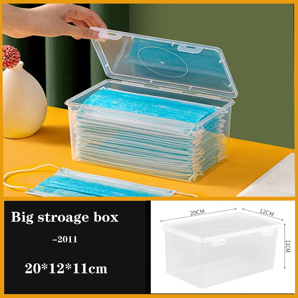 Vielseitiger transparenter Organizer für Kleinteile: Schmuck, Werkzeug, Büro