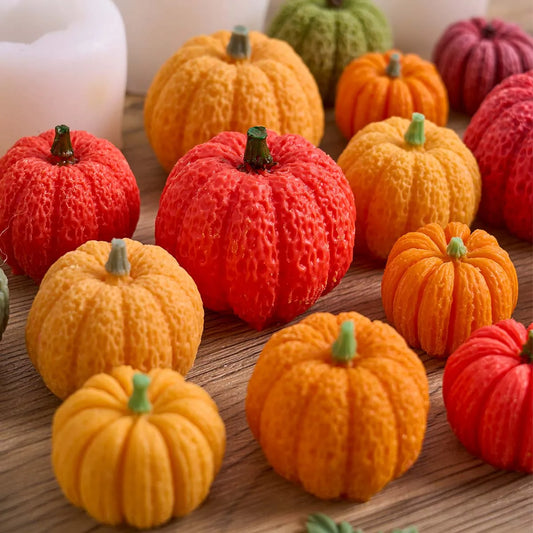 Halloween Kürbis Ahornblatt Silikonform für DIY Backen Basteln