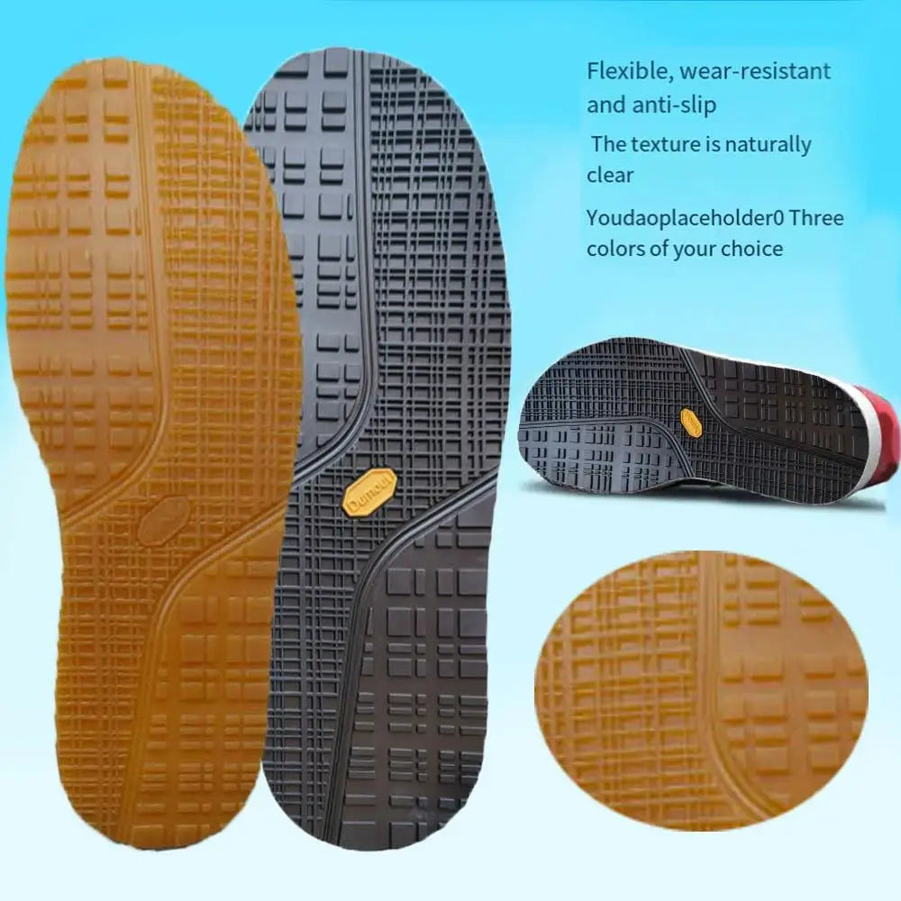 Rutschfeste Gummi Außensohlen für Turnschuhe Reparatur Ersatz DIY