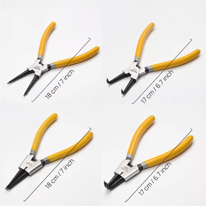Multifunktionale 7 Zoll Zange für Snap Ring und Sicherungsring Arbeiten