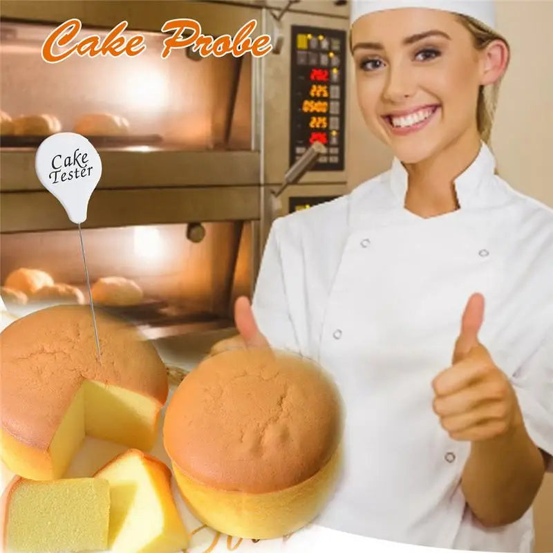 Edelstahl Kuchen Tester Nadel – Wiederverwendbar, Robust, Präzise Backhilfe