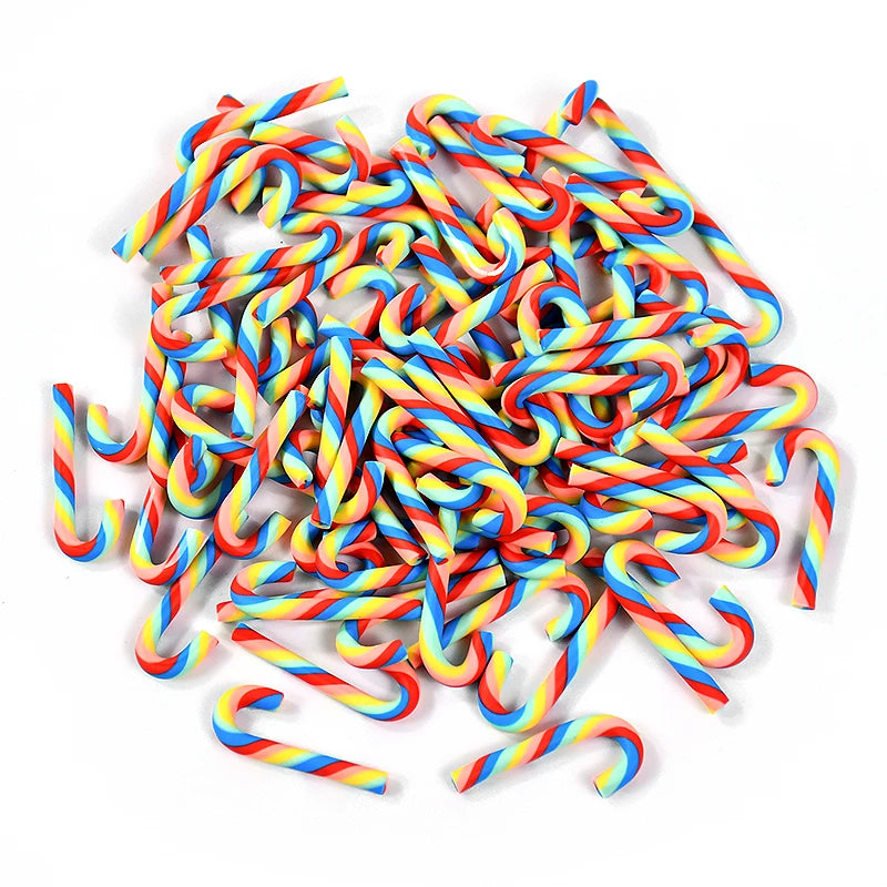 Mini Zuckerstangen für festliche Weihnachtsdekorationen und DIY Projekte