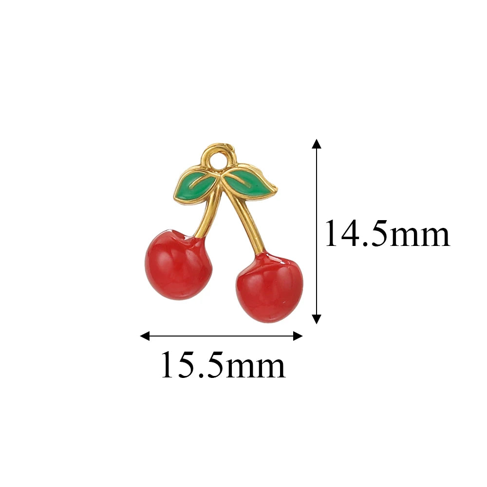 Edelstahl Gold Anhänger für individuellen DIY Schmuck