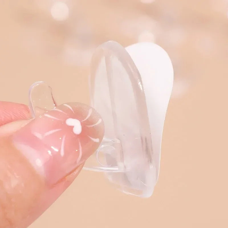 Transparente Mini-Wandhaken selbstklebend für Küche Bad Wohnraum