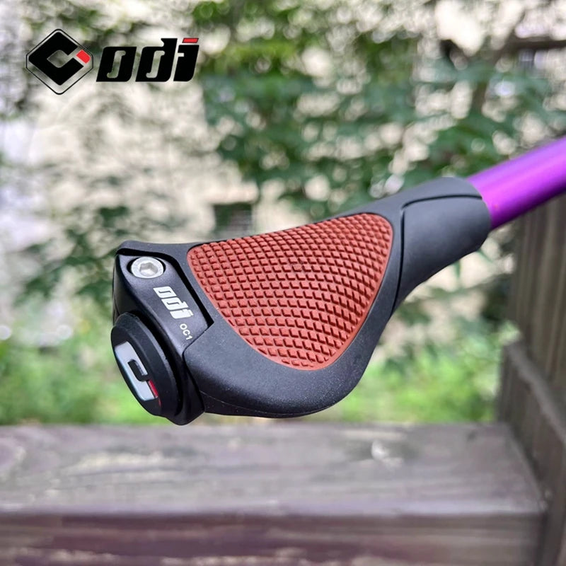 Ergonomische Fahrradgriffe mit rutschfestem Gummi und großem Pad