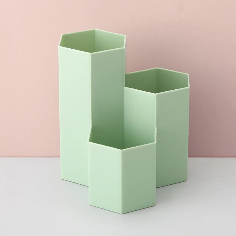 3 Fächer Stifthalter Schreibtisch Organizer Kunststoff Stiftehalter Büro
