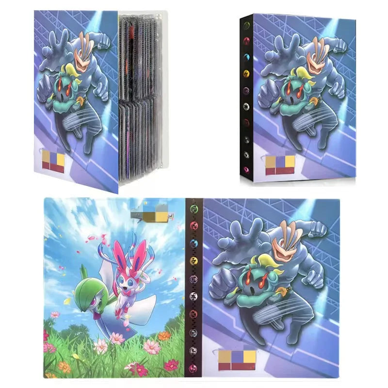 240 Stücke Kartenalbum mit Sammler-Ordner für Spielkarten Kinder Geschenk