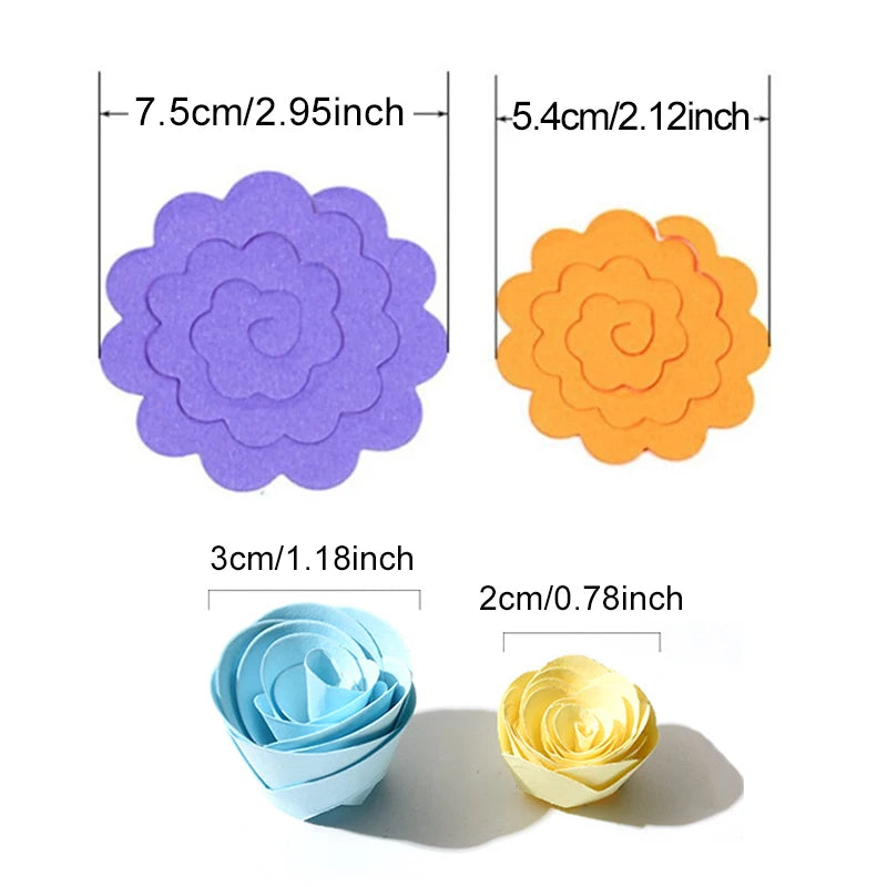 Buntes Quilling Papier Set für kreative DIY Blumen und Dekorationen