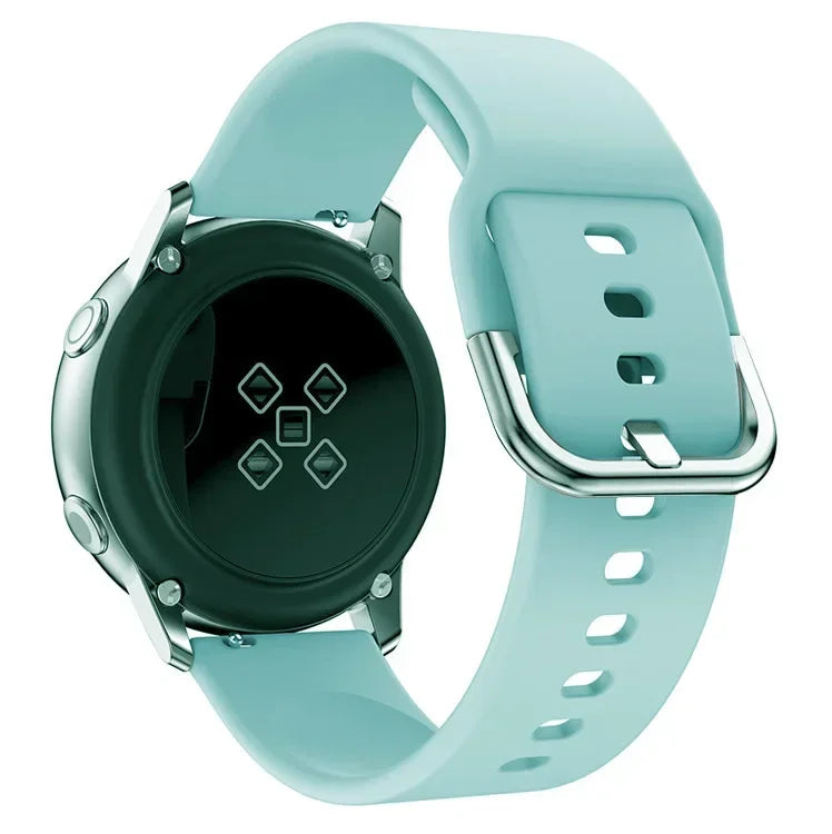 Silikon Uhrenarmband 20/22mm kompatibel mit Smartwatches und Sportuhren
