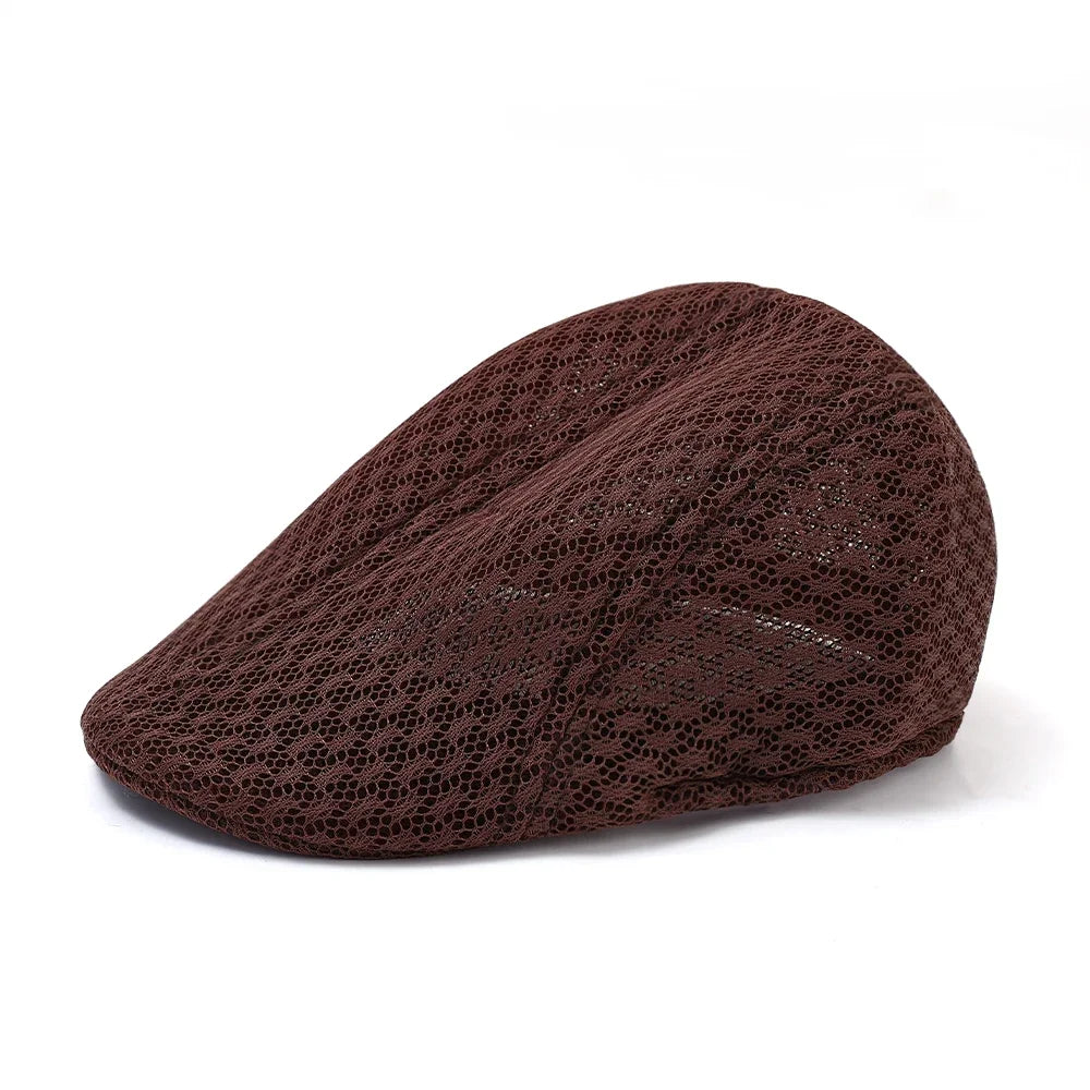 Atmungsaktive Sommer-Berets Unisex – Winddicht - Sonnenschutz, Retro-Stil