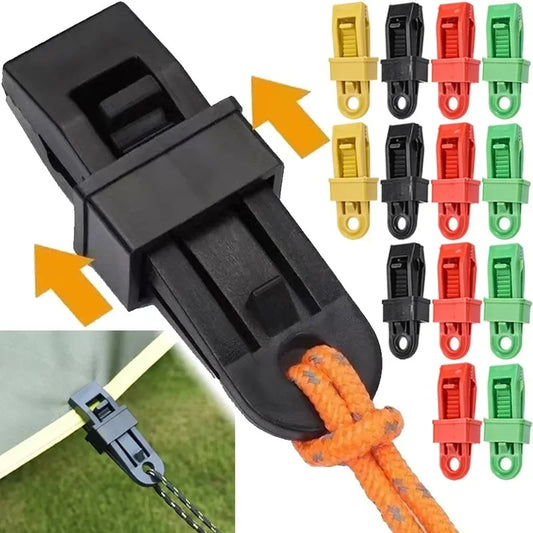 Markisen Seil Klemme Plane Clip Zelt Clip Wiederverwendbar 10 oder 20 Stück
