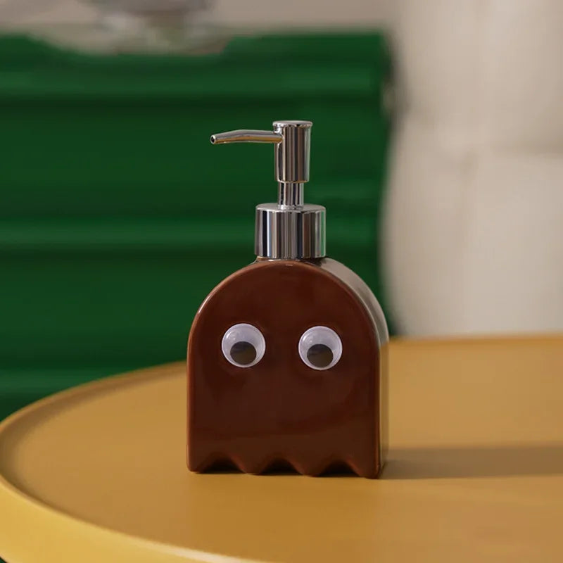 Kreative Keramik Pressflasche für Flüssigseife Badezimmer