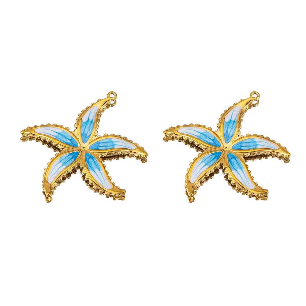 DIY Edelstahl Anhänger im Ozean Stil für individuellen Schmuck