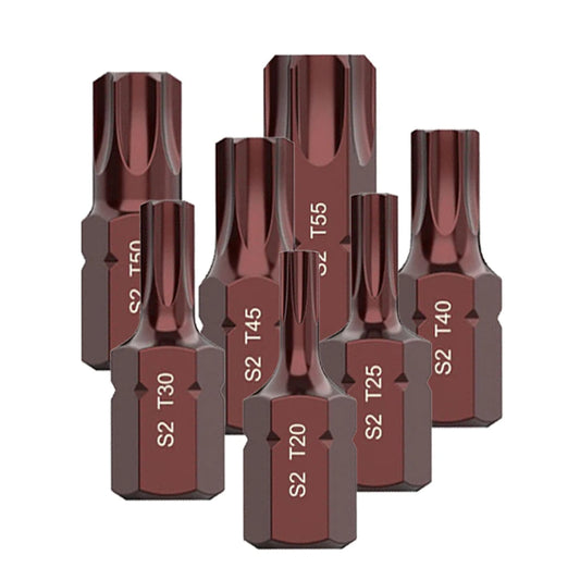 Magnetische Torx Schraubendreher Bits Legierter Stahl T20 T25 T30 T40 T45 T50 T55