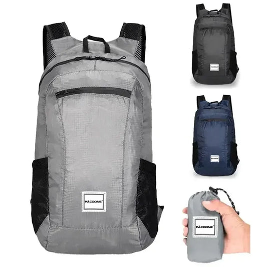 Leichte faltbare 20L Outdoor-Wandertasche wasserdicht für Reisen