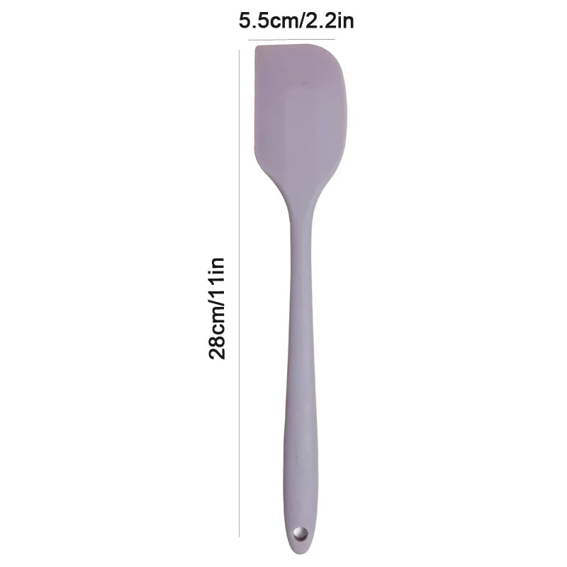 Silikon Spatel Antihaft Hitzebeständig für Creme - Kuchen Backen DIY Küche