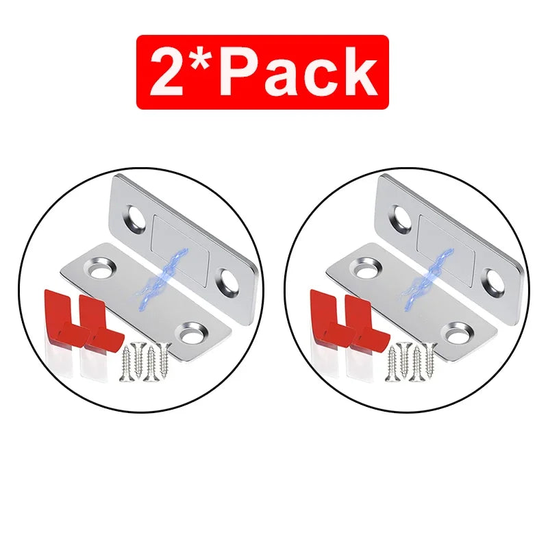 Ultradünner Magnet Schrankschnäpper selbstklebend für Tür und Schublade