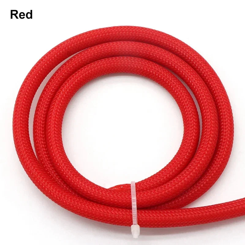6mm PET Geflechtschlauch – Isolierter Kabel Schutz für Drähte - Bündelung