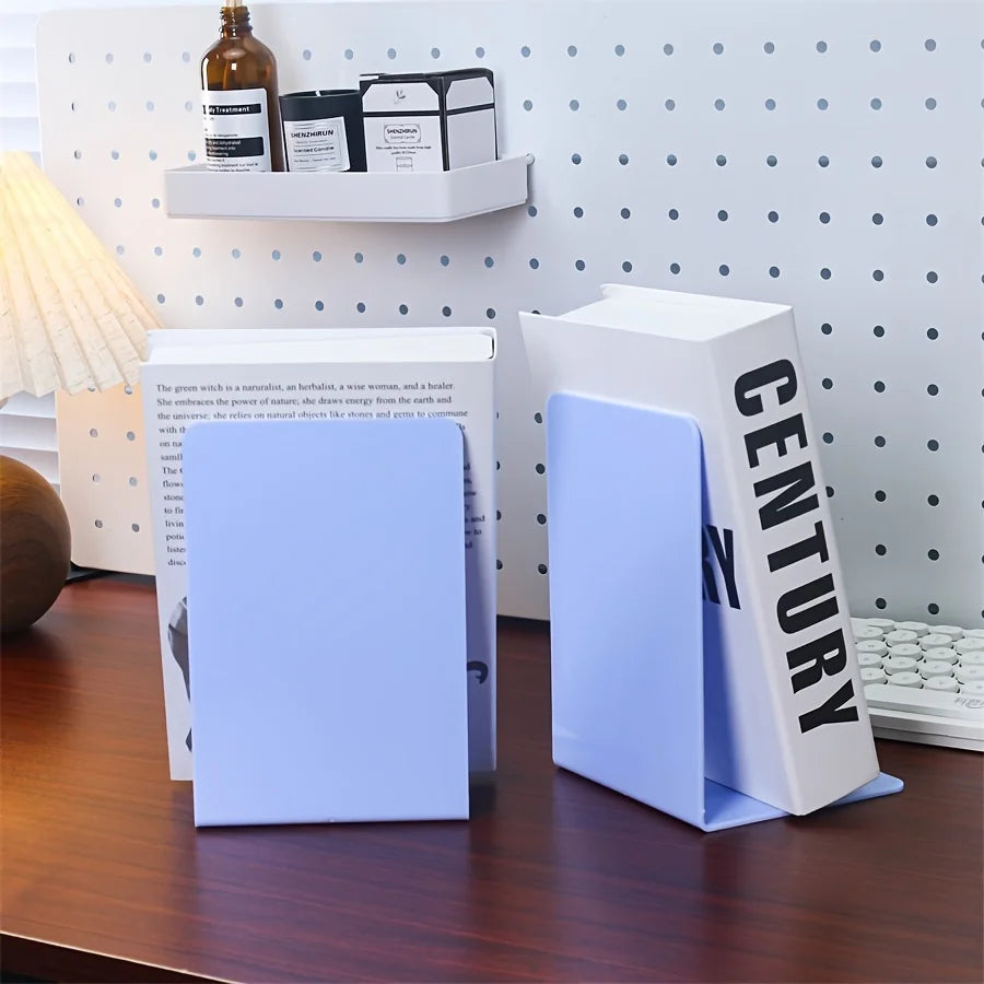 Robuste unsichtbare Buchstützen für effiziente Schreibtischorganisation