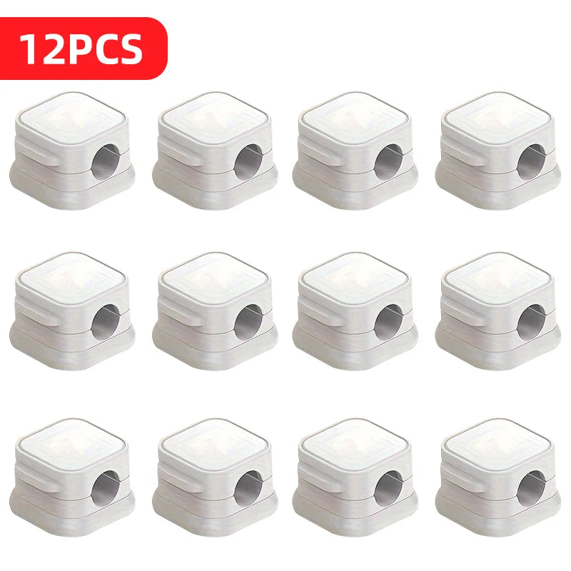 Magnetische Kabel Organizer Clips Halter – Set für Büro - Auto Kabelmanagement