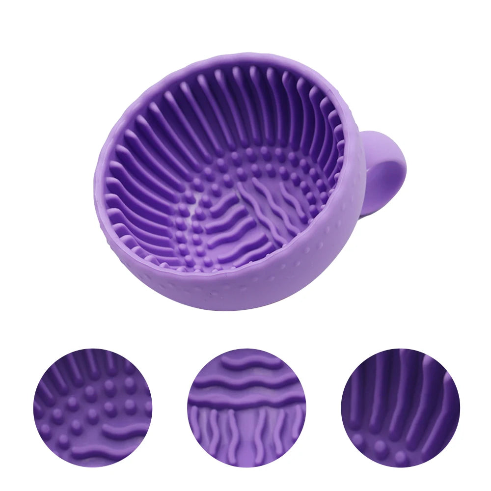 Silikon Make-Up Pinsel Reiniger Schüssel Wiederverwendbar Schnell Sauber