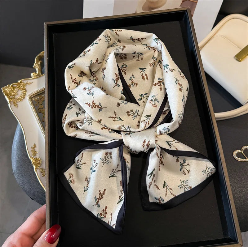 Dünner Seidenschal für Frauen – Multifunktionales Halstuch-Yabubest - Home & More