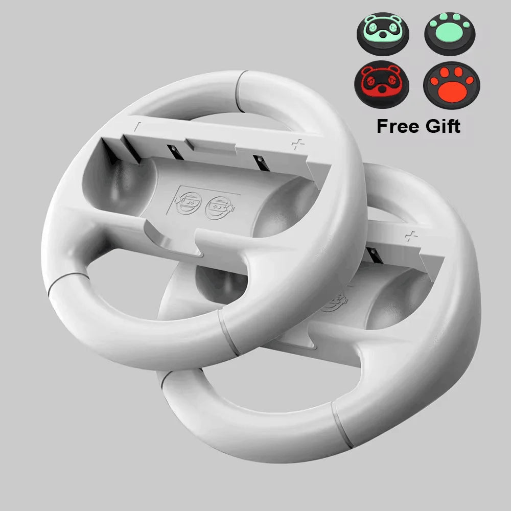 Joypad Racing Lenkräder aus robustem ABS für Nintendo Switch OLED