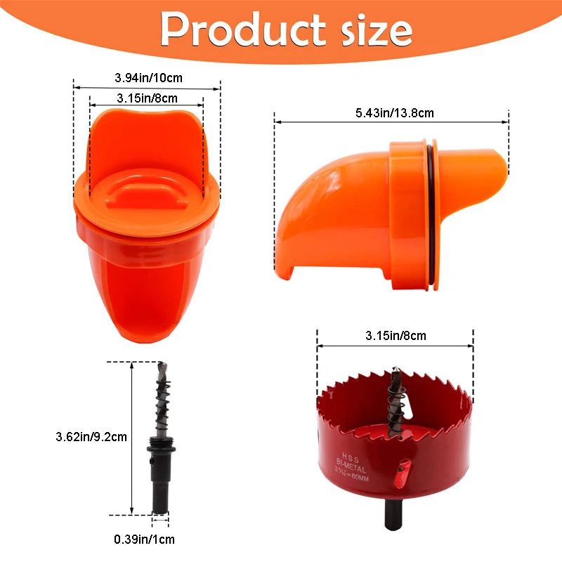 Automatischer Schwerkraft Huhn Futterspender Regendicht für Geflügel und Enten