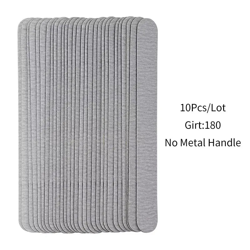 Praktisches Set mit austauschbaren Nagelfeilen für gepflegte Hände