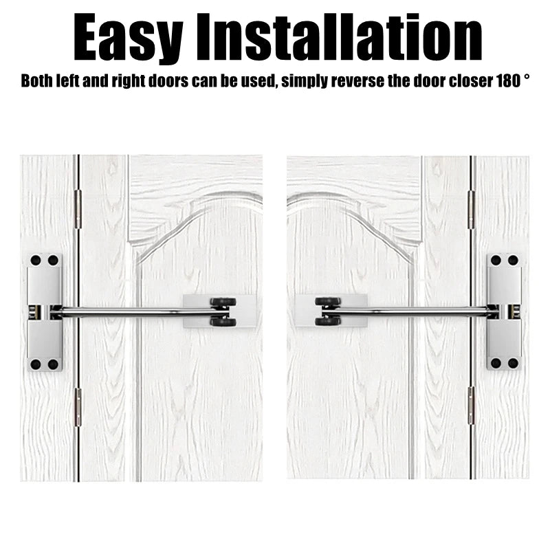 20-40 kg Möbeltürschließer Edelstahl Türschloss 180 Grad verstellbar