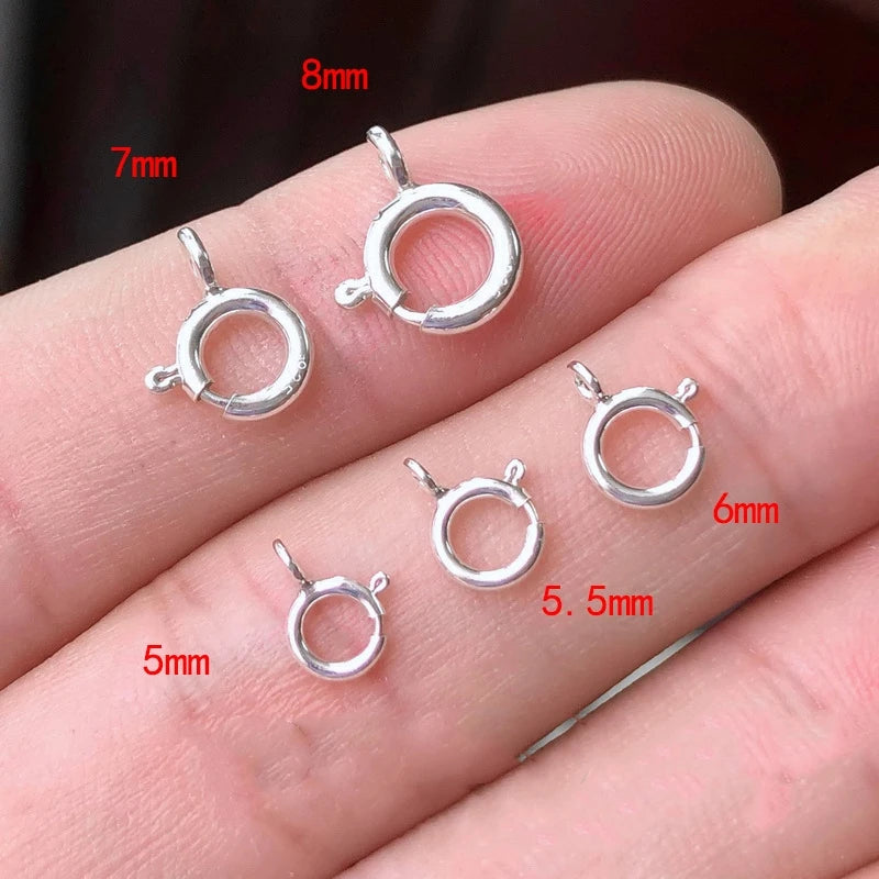 925er Silberspringring Verschluss für Armbänder - Halsketten DIY