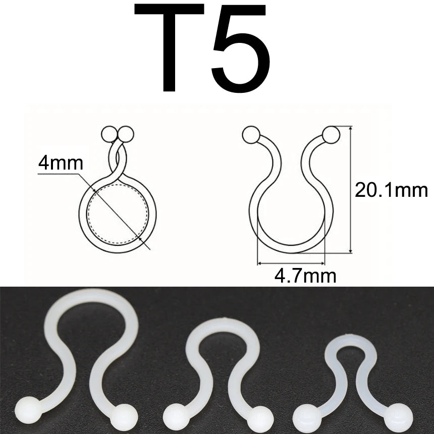 Praktische wiederverwendbare Kabelclips aus Kunststoff für Ordnung