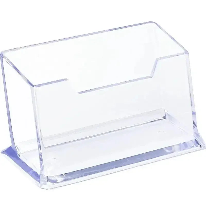Transparenter Acryl Visitenkartenhalter Display Stand für Schreibtisch