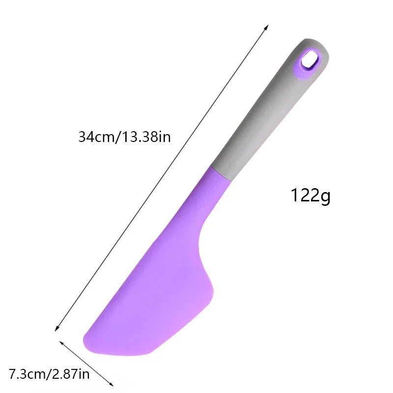34cm Silikon Backspatel – Antihaft, Hitzebeständig für Gebäck & Creme