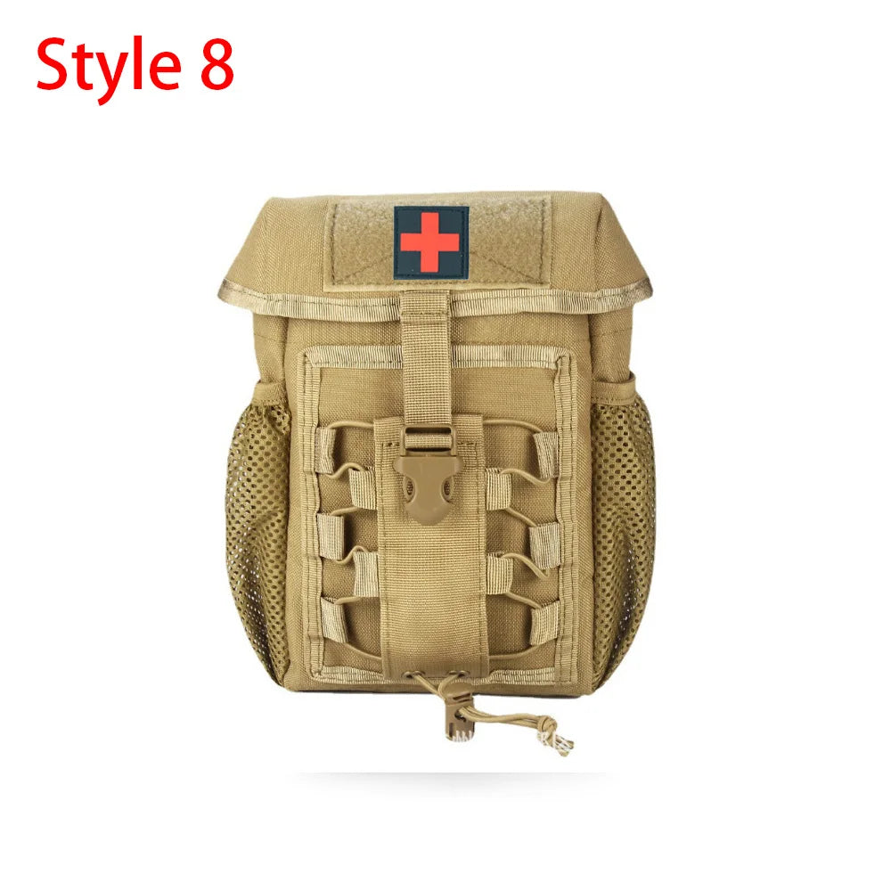 EDC Erste Hilfe Tasche mit Gürtel für Jagd Notfall Outdoor Camping