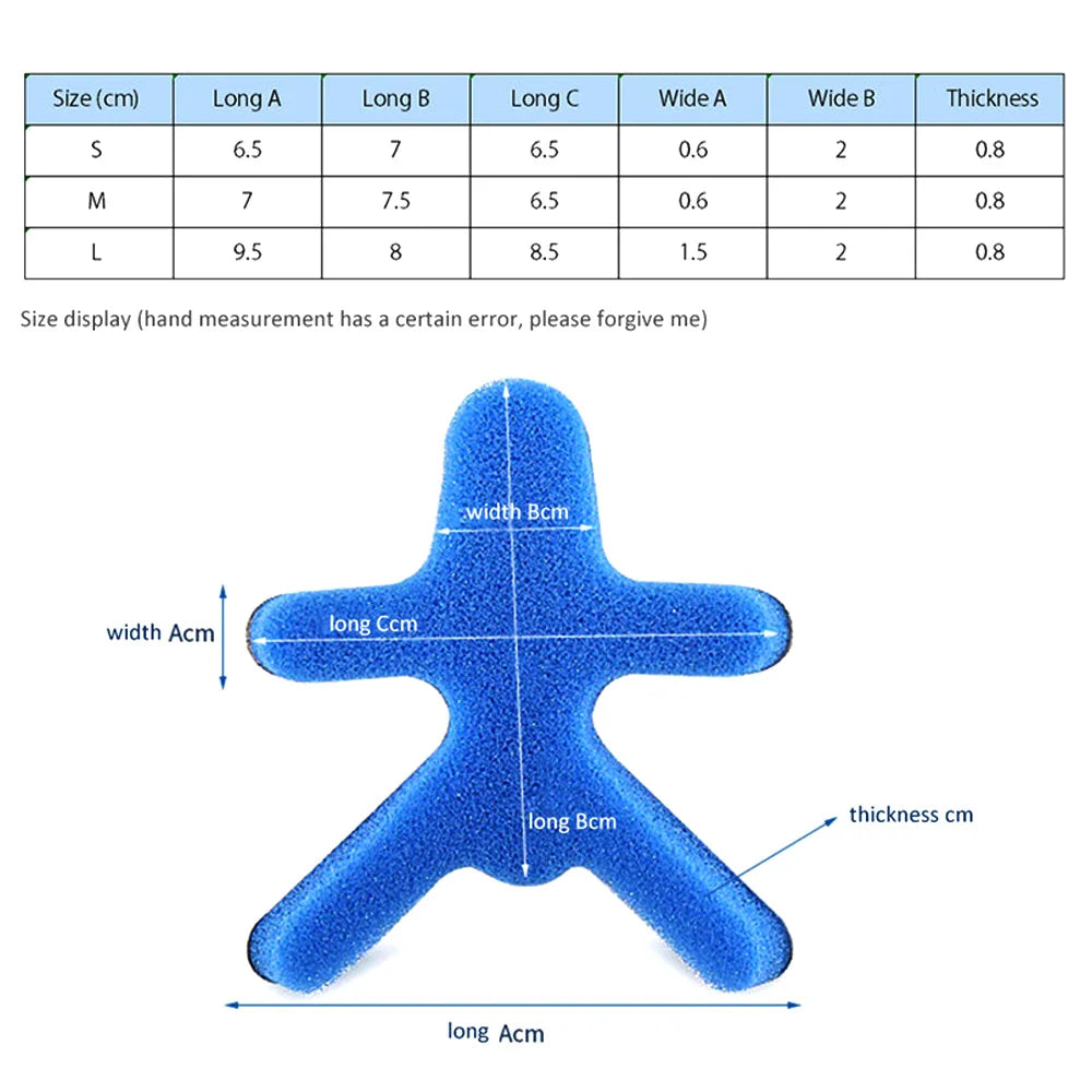 Anpassbare medizinische Fingerschiene aus Aluminium zur Erholung