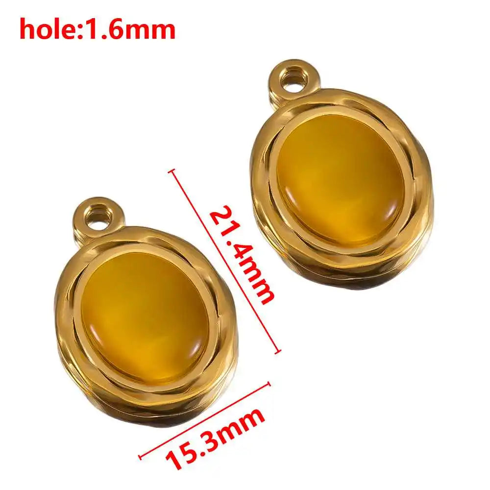 Langlebige Edelstahl Anhänger für individuelle Schmuckprojekte