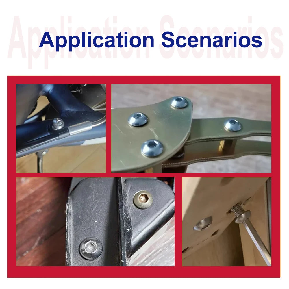 Edelstahl Sechskantmutter und Schrauben Set für vielseitigen Einsatz