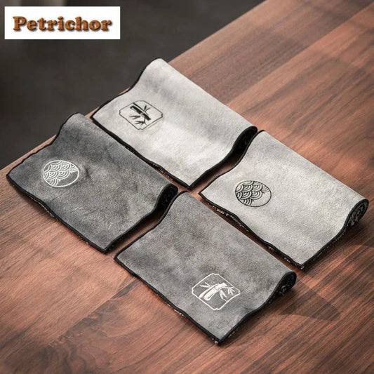 Verdicktes Geschirrtuch aus Baumwolle und Leinen für Küche und Teetisch-Yabubestshop