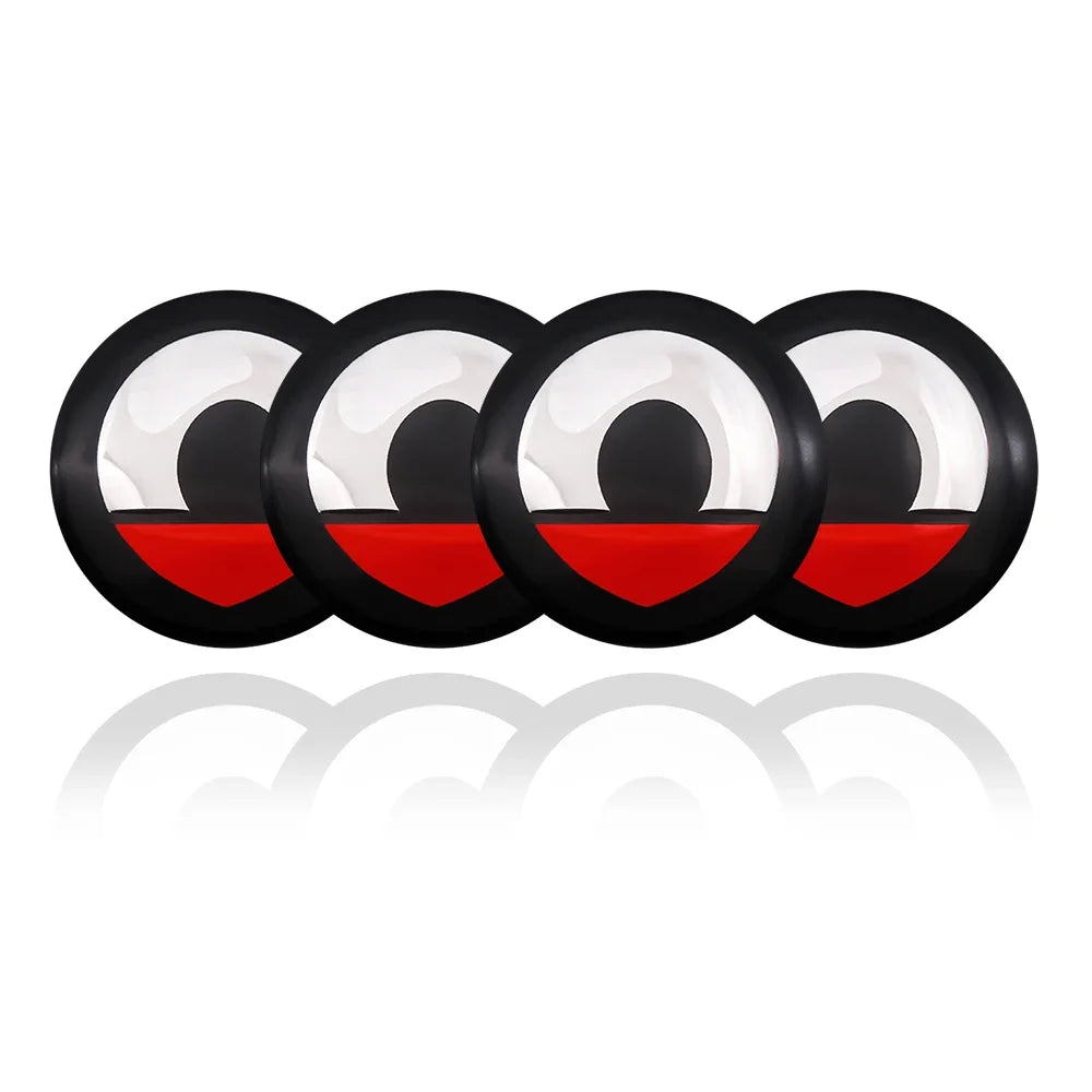 56mm Auto Radnabe Center Cap Metall Emblem Aufkleber für Smart Modelle