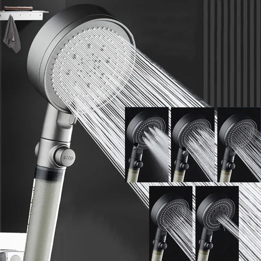 5-Gang Druckfilter Handbrause – Großer Wasserauslass, universelle Schnittstelle
