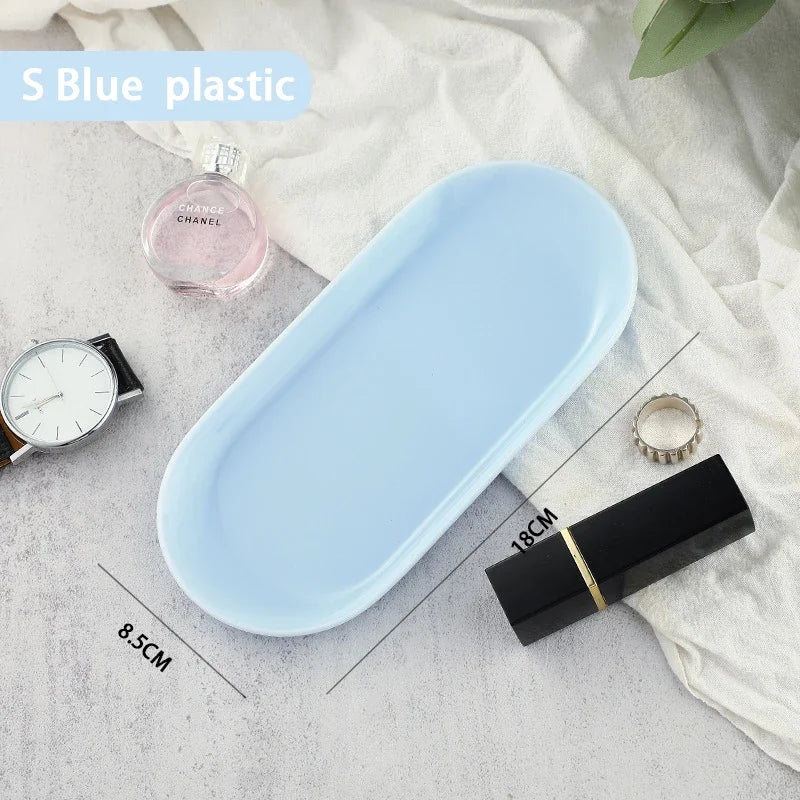 Edelstahl Tablett für Kosmetik und Schmuck – Modern & Praktisch-Yabubest - Home & More