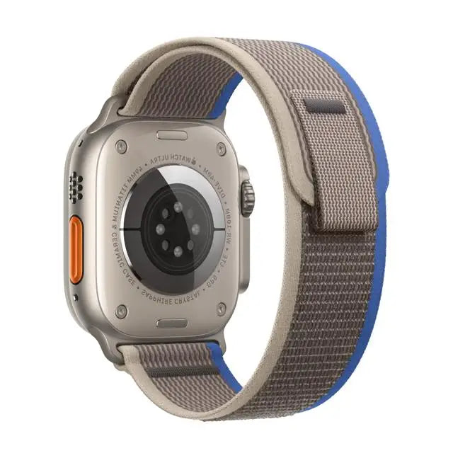 Nylon Trail-Loop Armband kompatibel für Smartwatches 38-49 mm Unisex